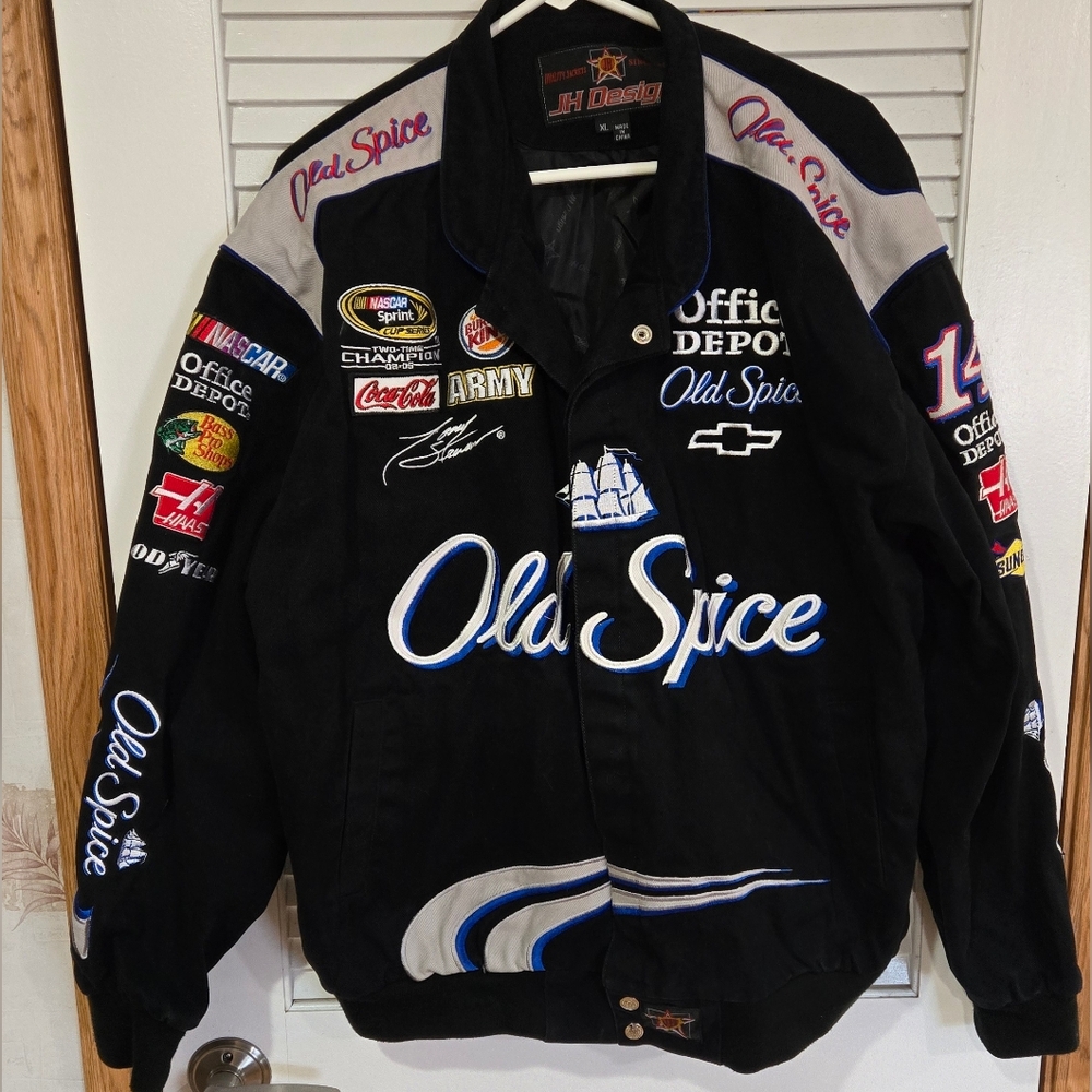 Tony Stewart Vintage Old Spice Jacket XL